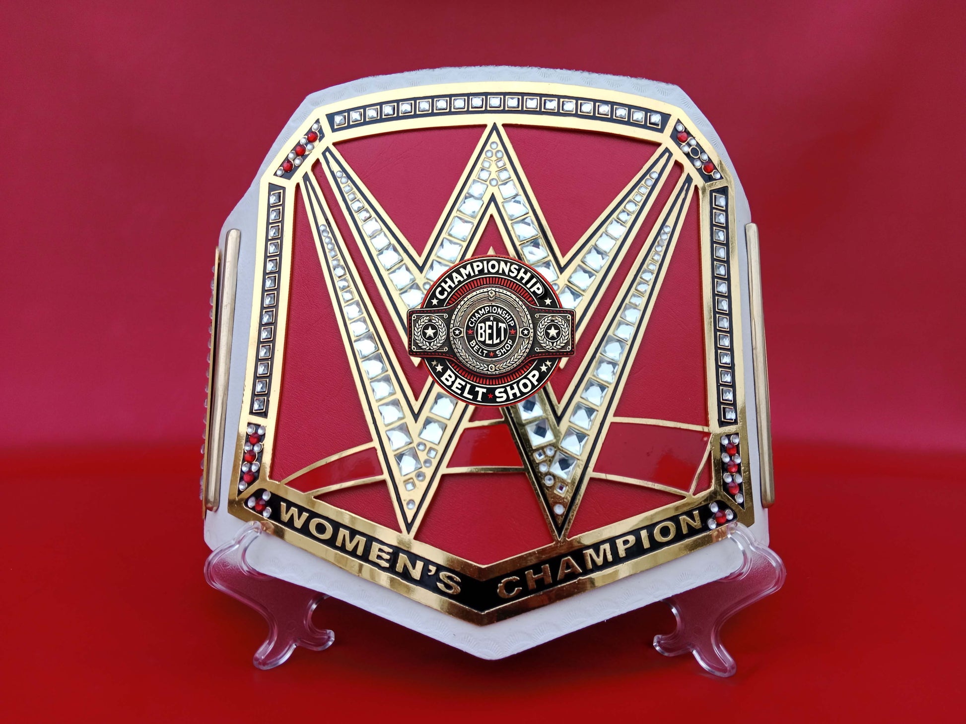 WWE Womens Alexa Bliss White Strap Championship Title Belt