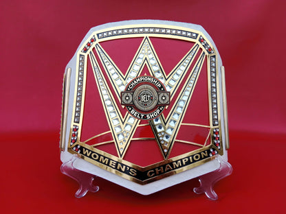 WWE Womens Alexa Bliss White Strap Championship Title Belt