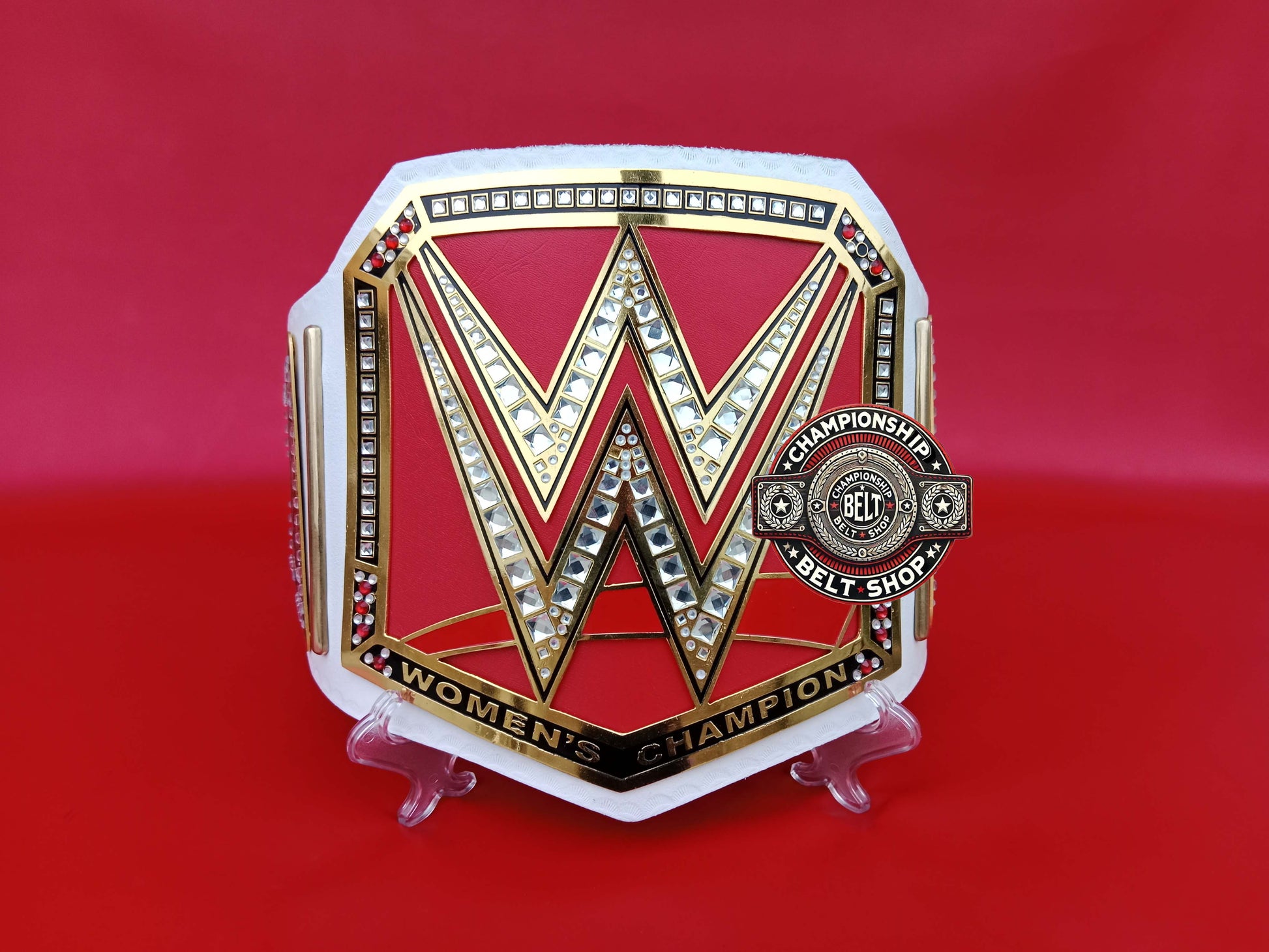 WWE Womens Alexa Bliss White Strap Championship Title Belt