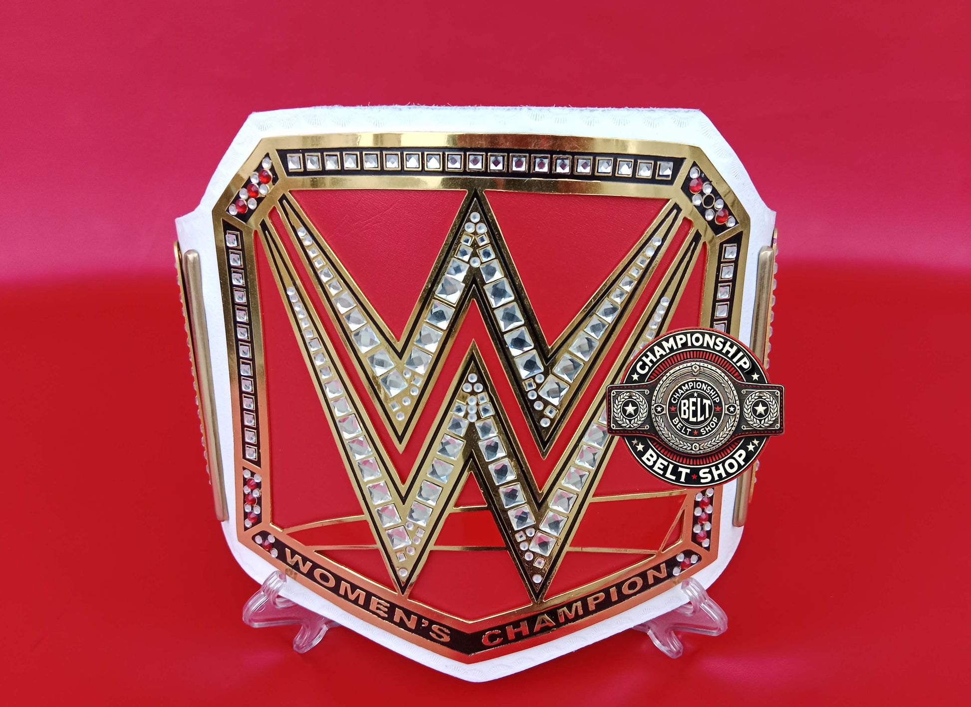 WWE Womens Alexa Bliss White Strap Championship Title Belt