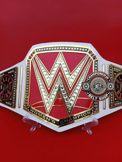 WWE Womens Alexa Bliss White Strap Championship Title Belt