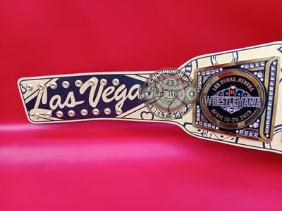 wwe-wrestlemania-41-las-vegas-golden-championship-title-belt