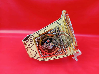 wwe-wrestlemania-41-las-vegas-golden-championship-title-belt