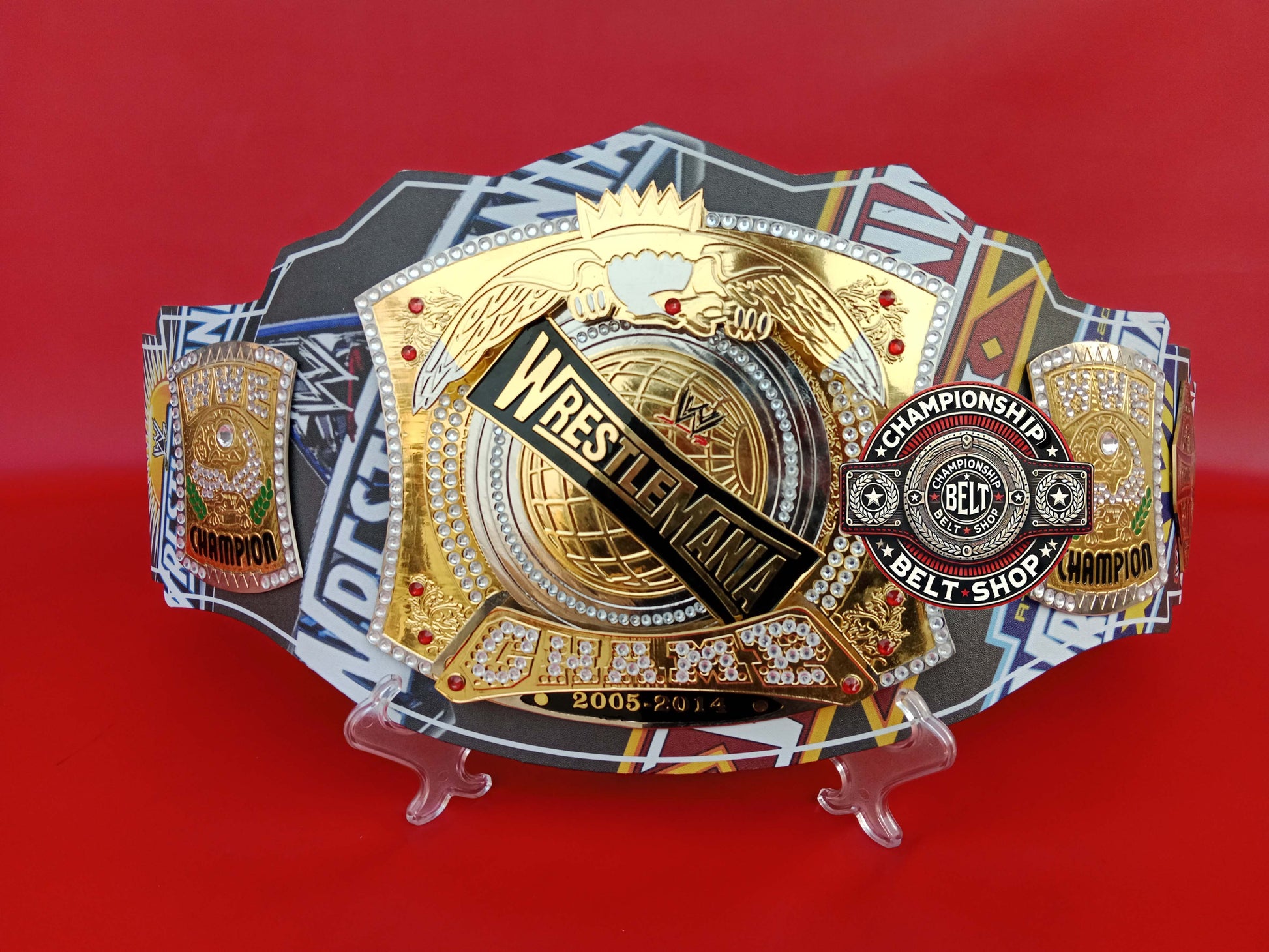 WWE Wrestlemania 41 Spinner Championship Title Belt