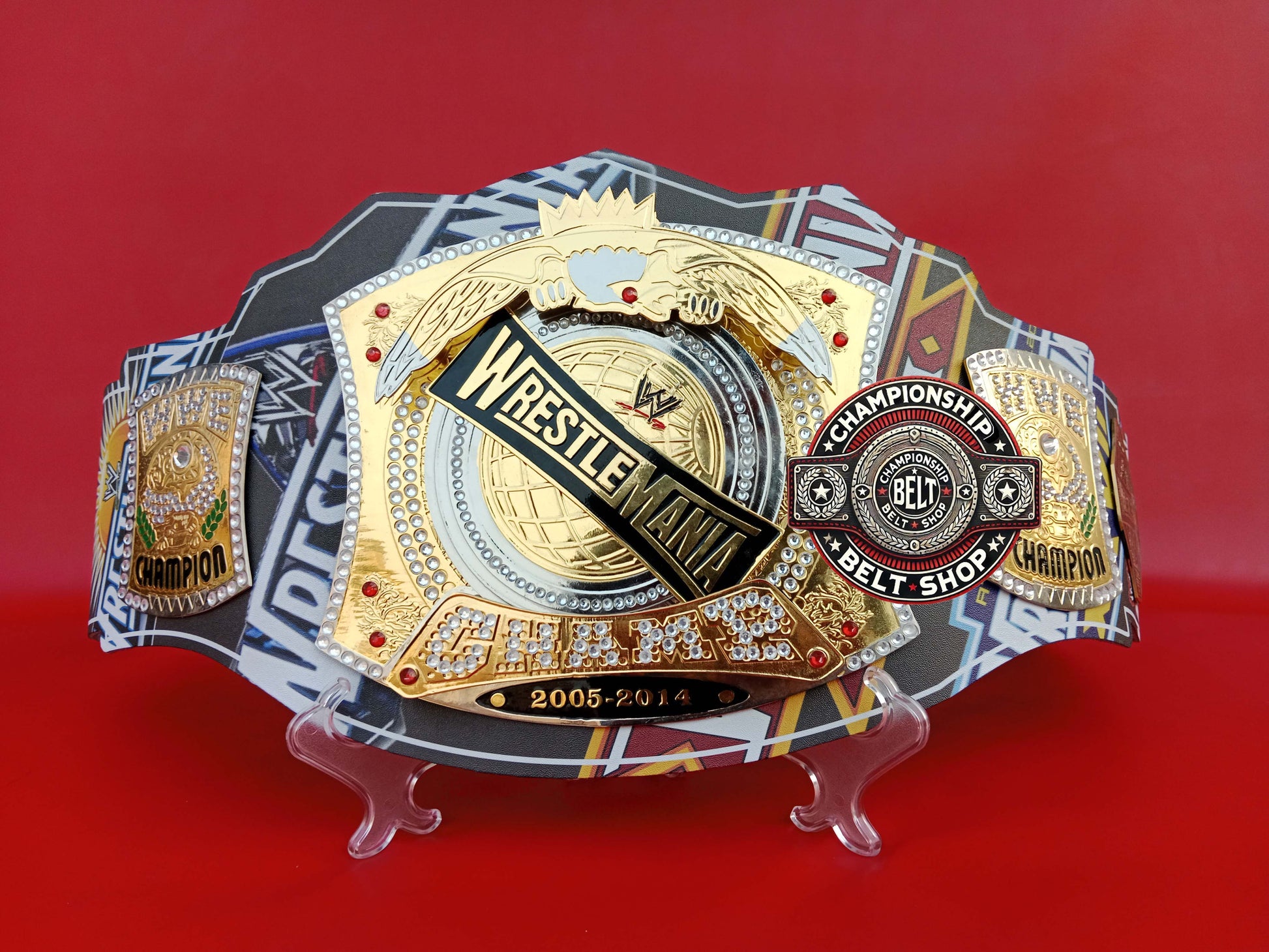 WWE Wrestlemania 41 Spinner Championship Title Belt