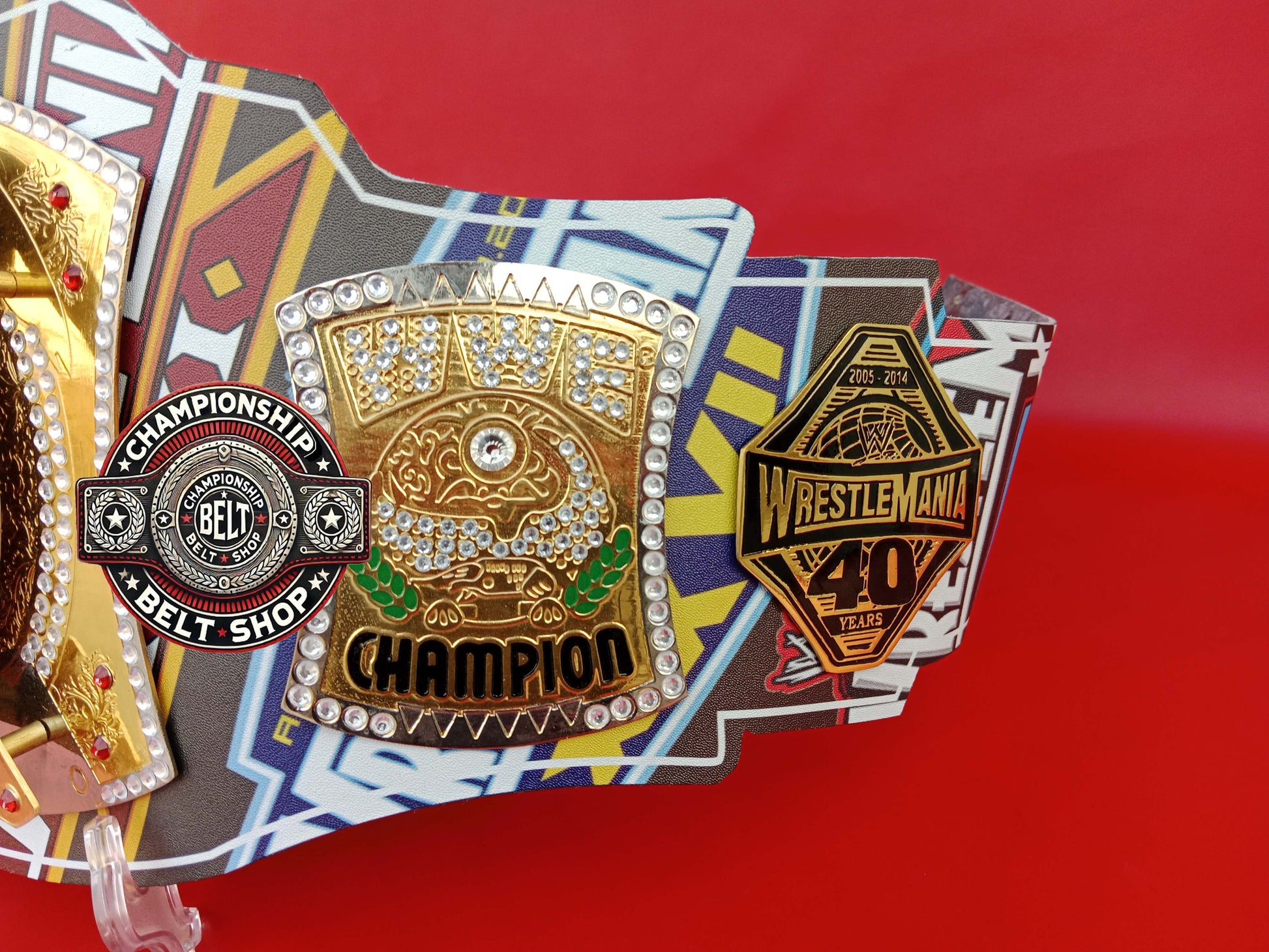 WWE Wrestlemania 41 Spinner Championship Title Belt