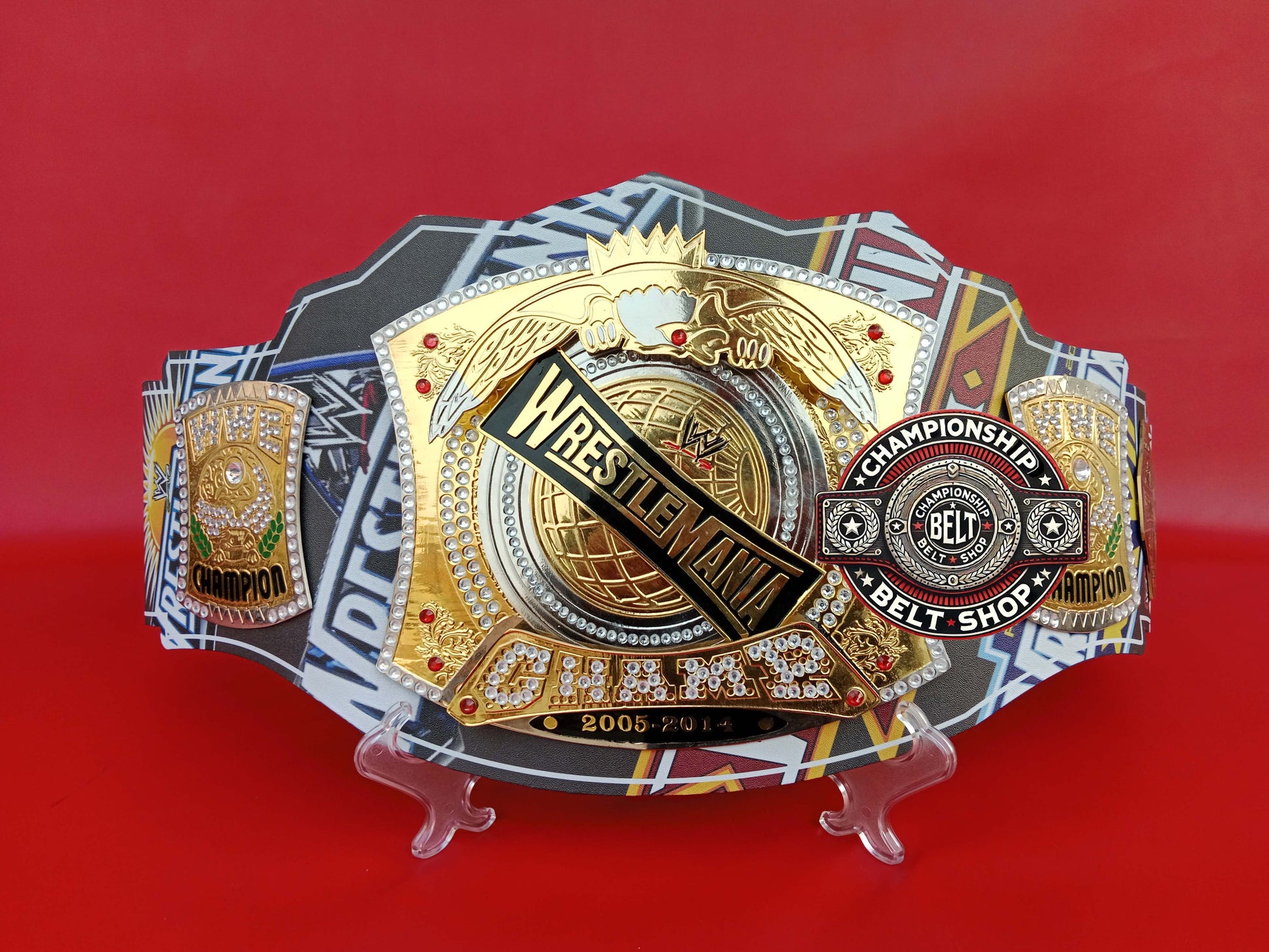 WWE Wrestlemania 41 Spinner Championship Title Belt