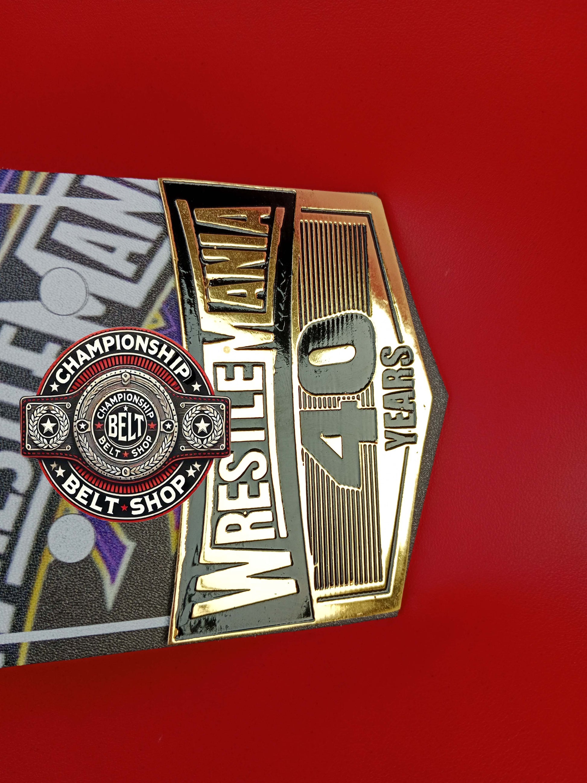 WWE Wrestlemania 41 Spinner Championship Title Belt