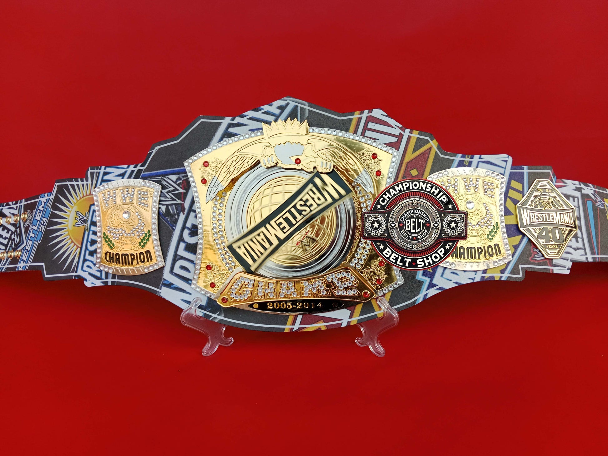 WWE Wrestlemania 41 Spinner Championship Title Belt