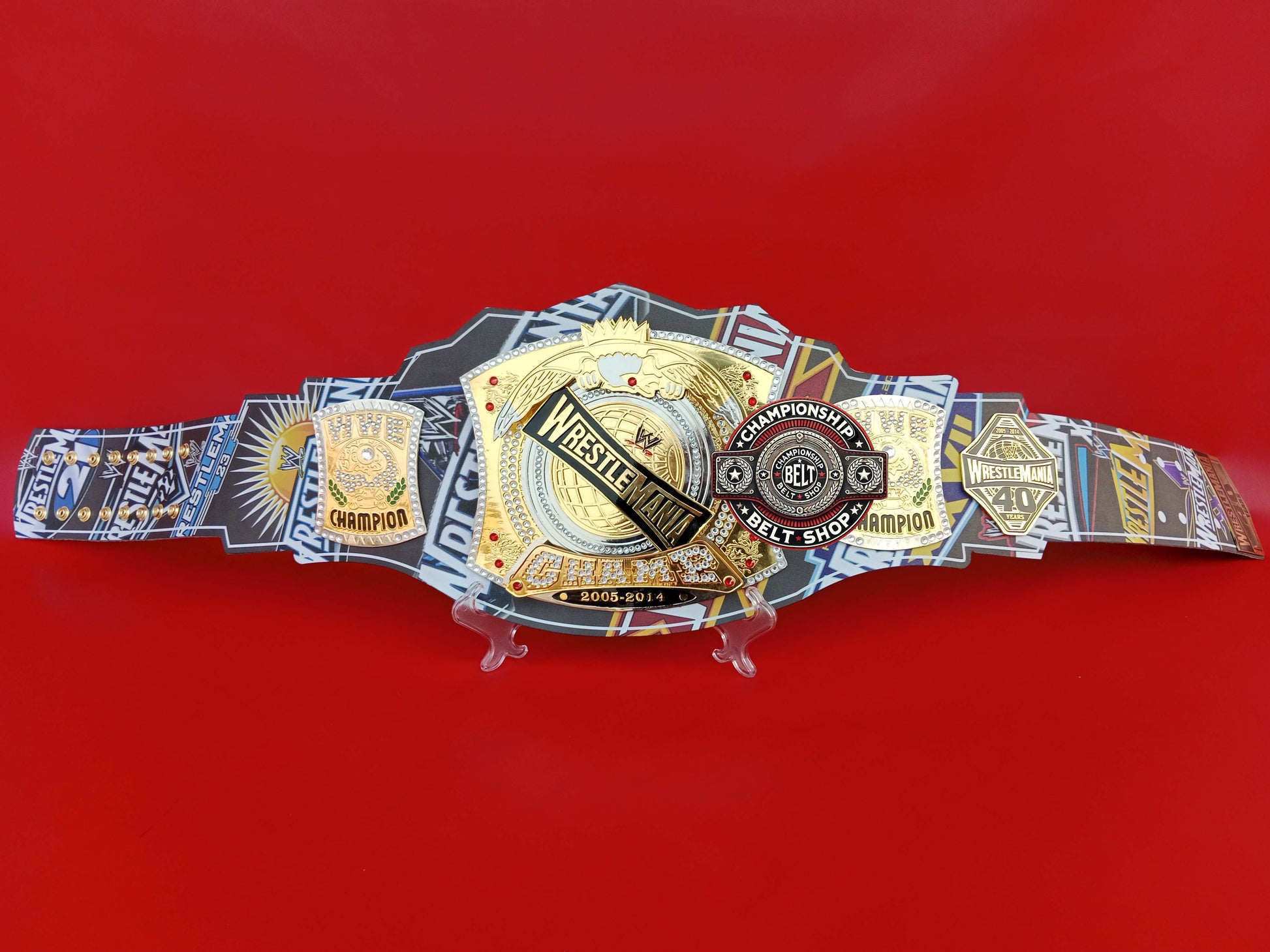 WWE Wrestlemania 41 Spinner Championship Title Belt