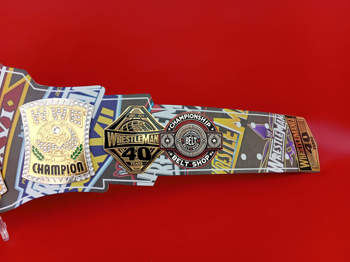 WWE Wrestlemania 41 Spinner Championship Title Belt