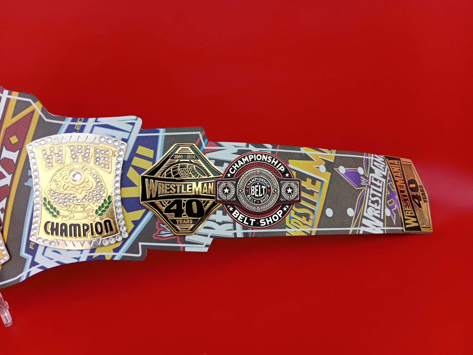 WWE Wrestlemania 41 Spinner Championship Title Belt