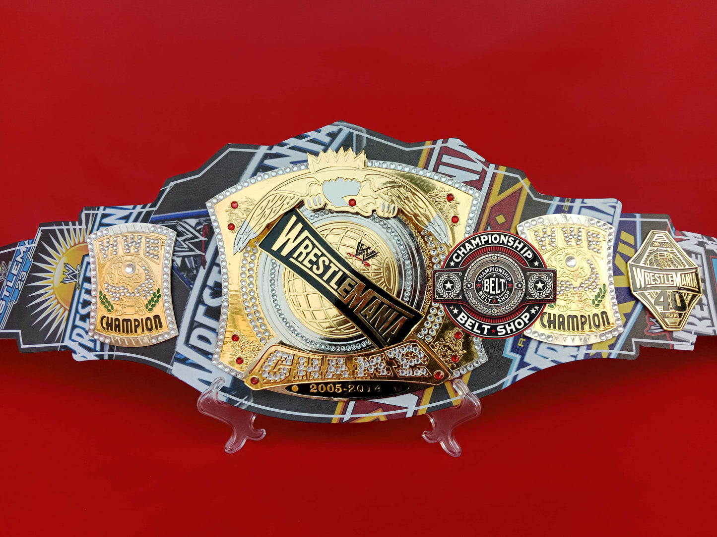 WWE Wrestlemania 41 Spinner Championship Title Belt
