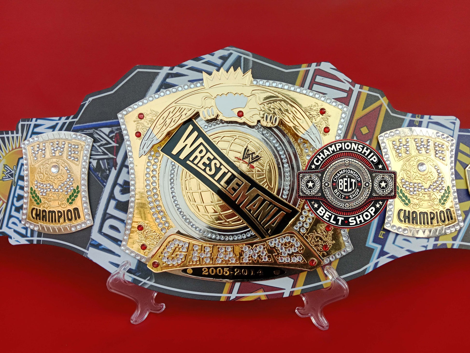 WWE Wrestlemania 41 Spinner Championship Title Belt