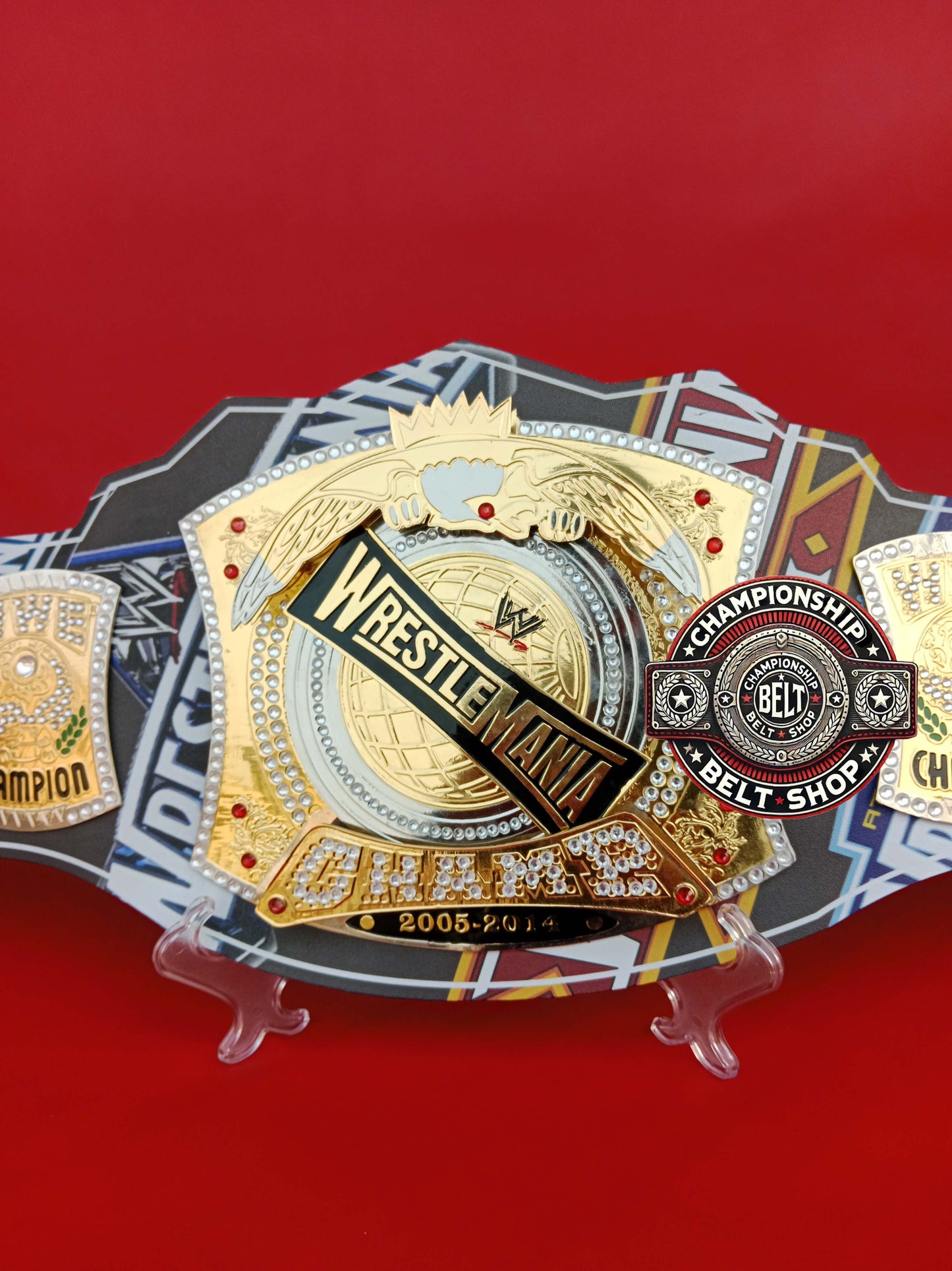 WWE Wrestlemania 41 Spinner Championship Title Belt