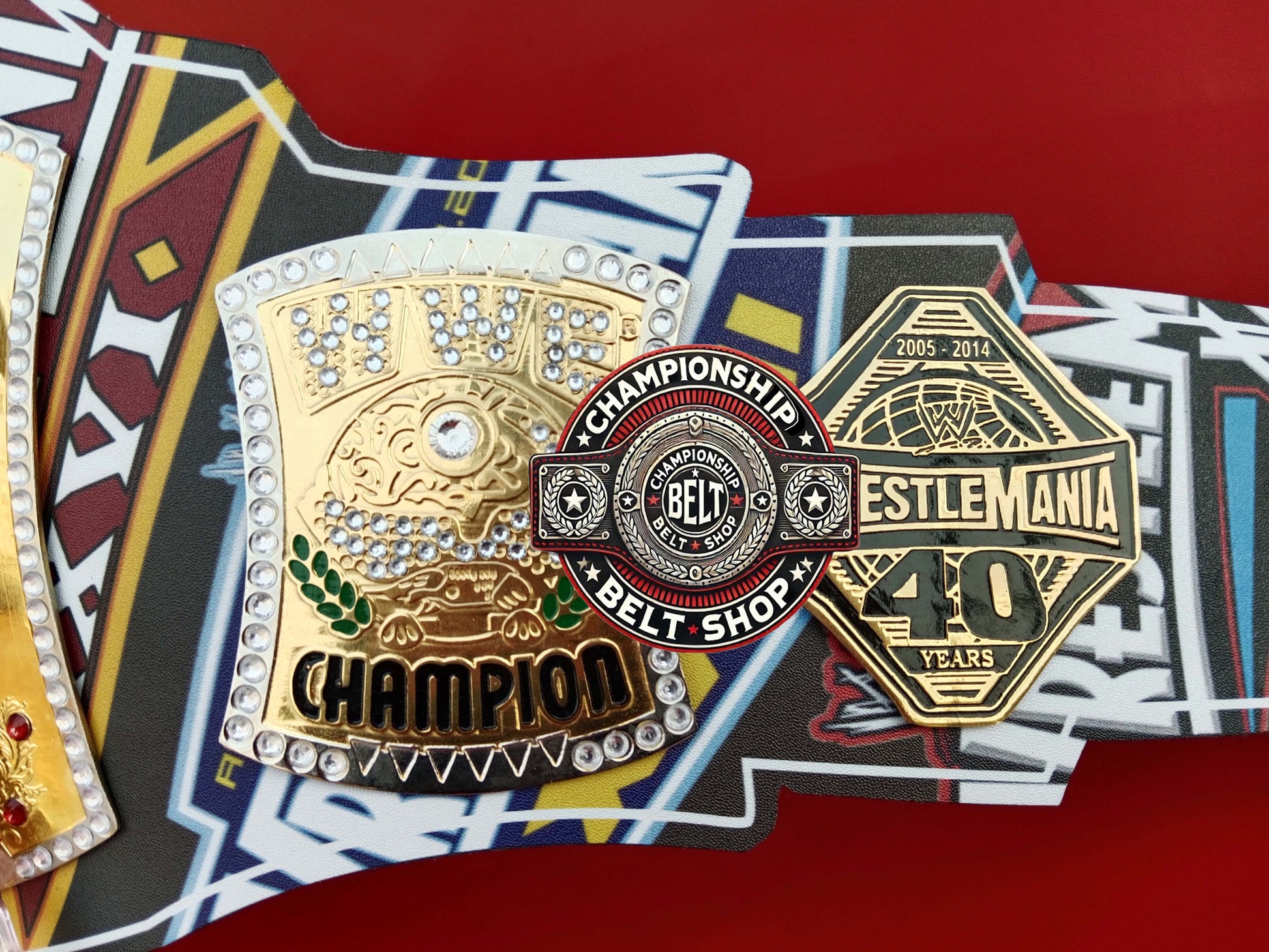 WWE Wrestlemania 41 Spinner Championship Title Belt