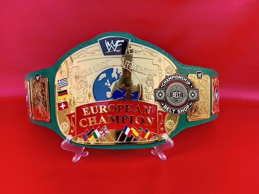 WWF Euorpean World Wrestling Fedration Championship Title Belt