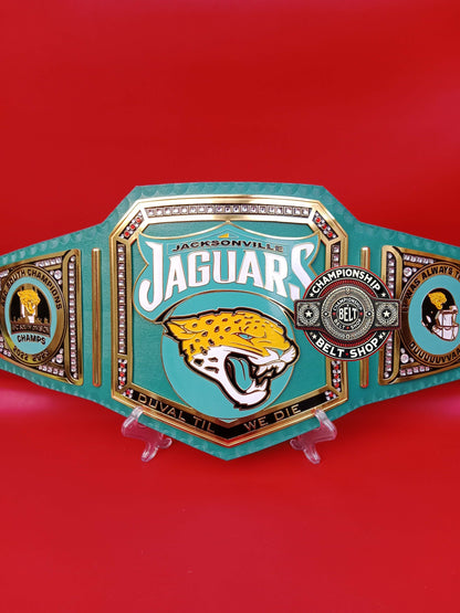Jacksonville Jaguars WWE NFL Championship Title Belt
