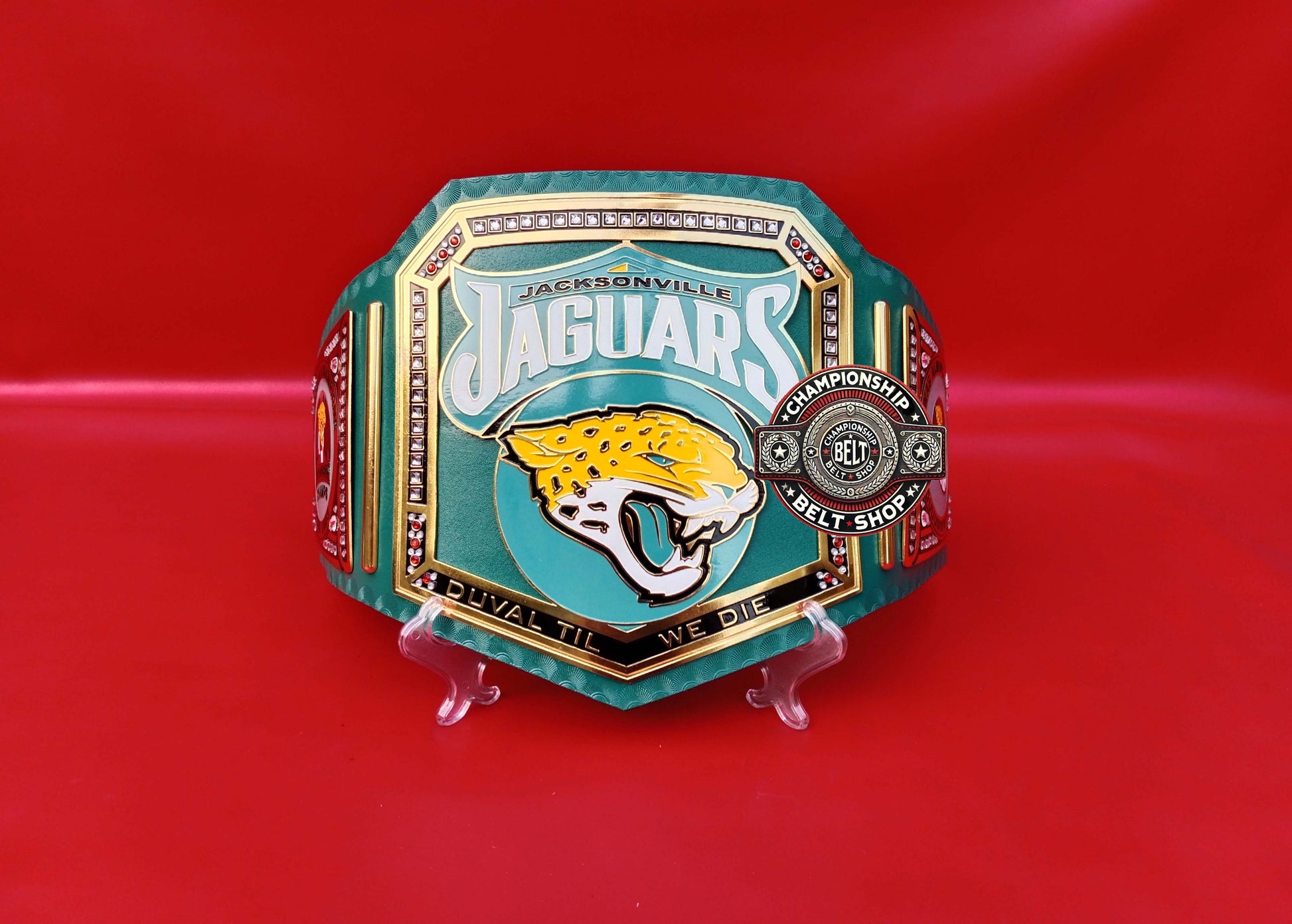 Jacksonville Jaguars WWE NFL Championship Title Belt
