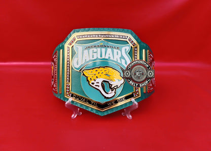 Jacksonville Jaguars WWE NFL Championship Title Belt