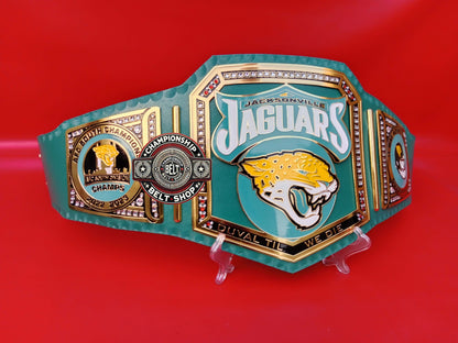 Jacksonville Jaguars WWE NFL Championship Title Belt