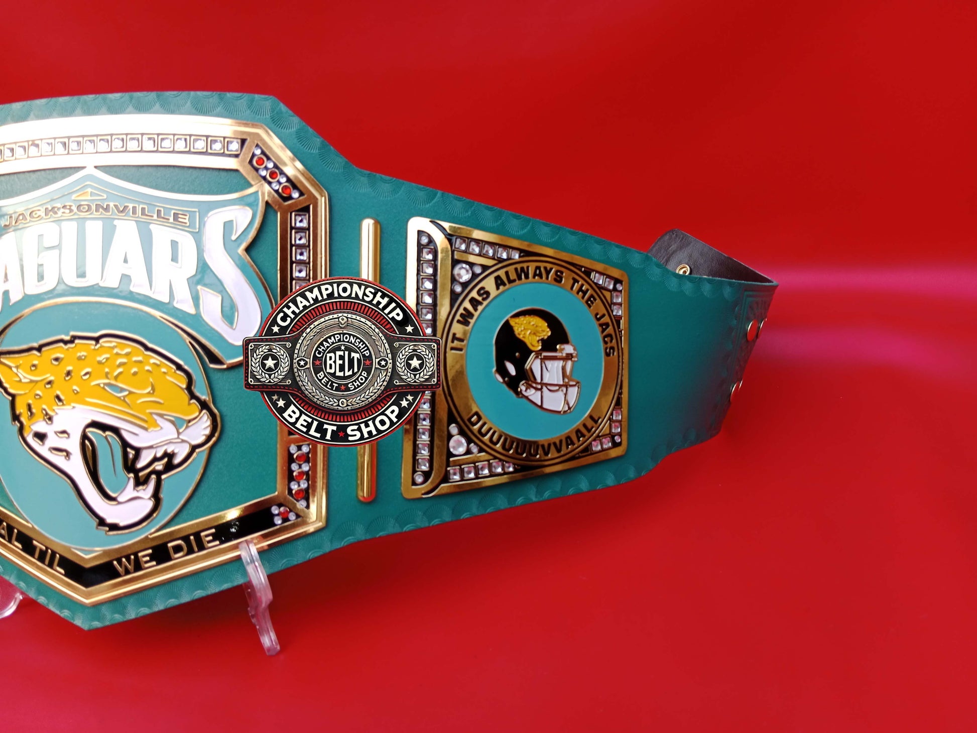 Jacksonville Jaguars WWE NFL Championship Title Belt