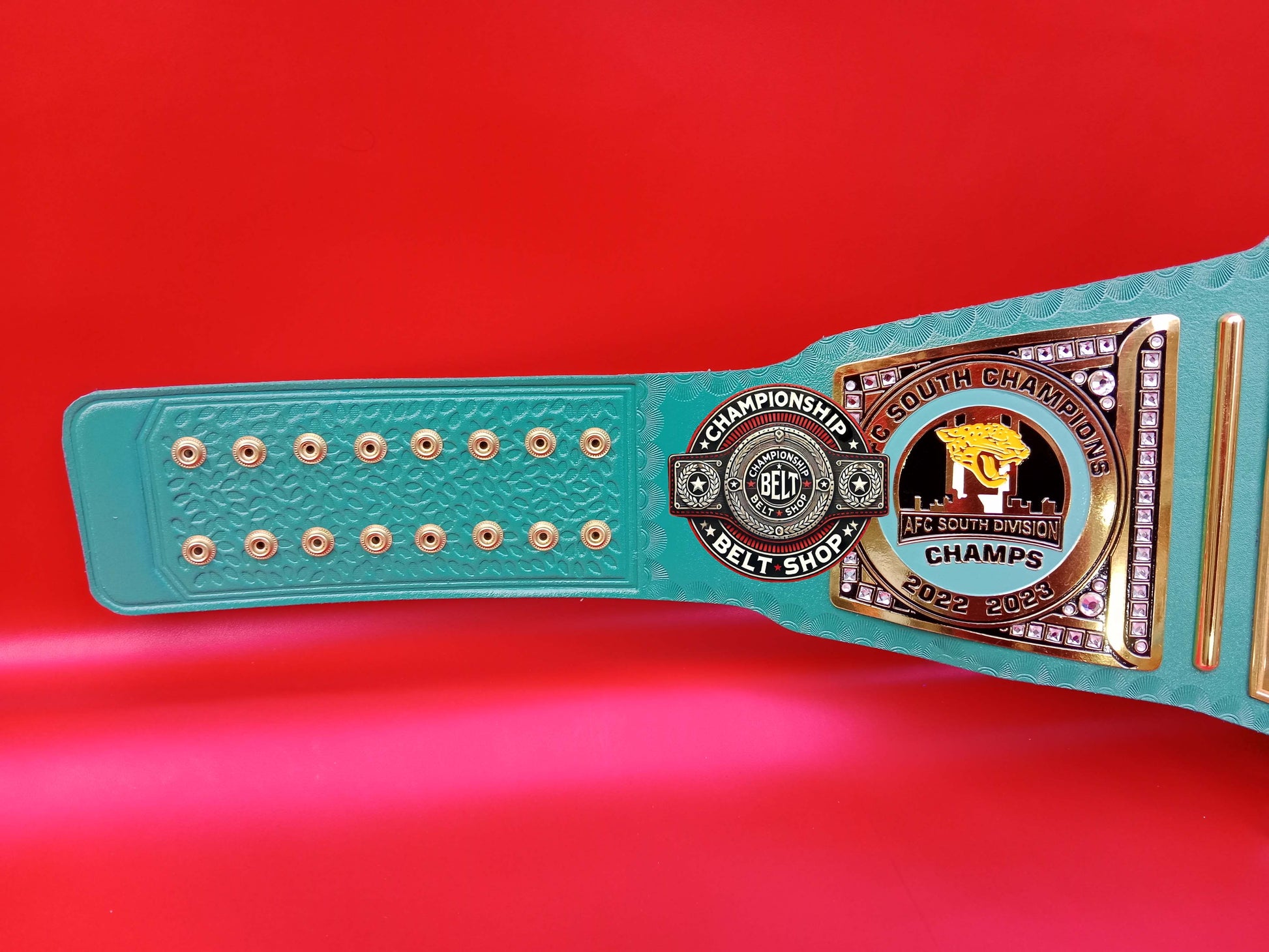 Jacksonville Jaguars WWE NFL Championship Title Belt