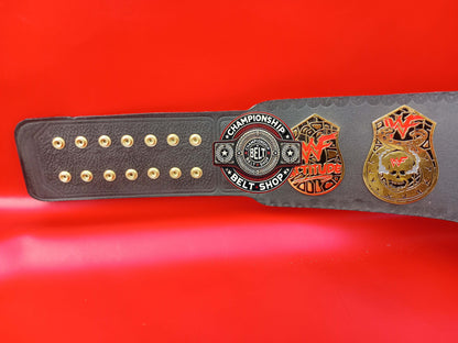 WWF Smoking Skull Championship Title Belt