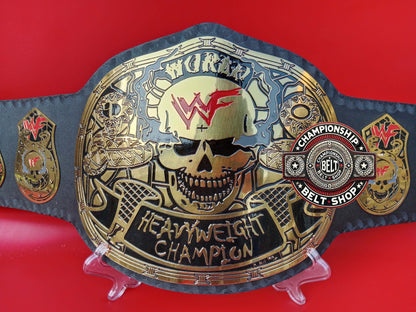 WWF Smoking Skull Championship Title Belt