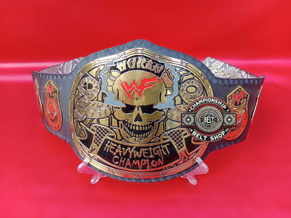 WWF Smoking Skull Championship Title Belt