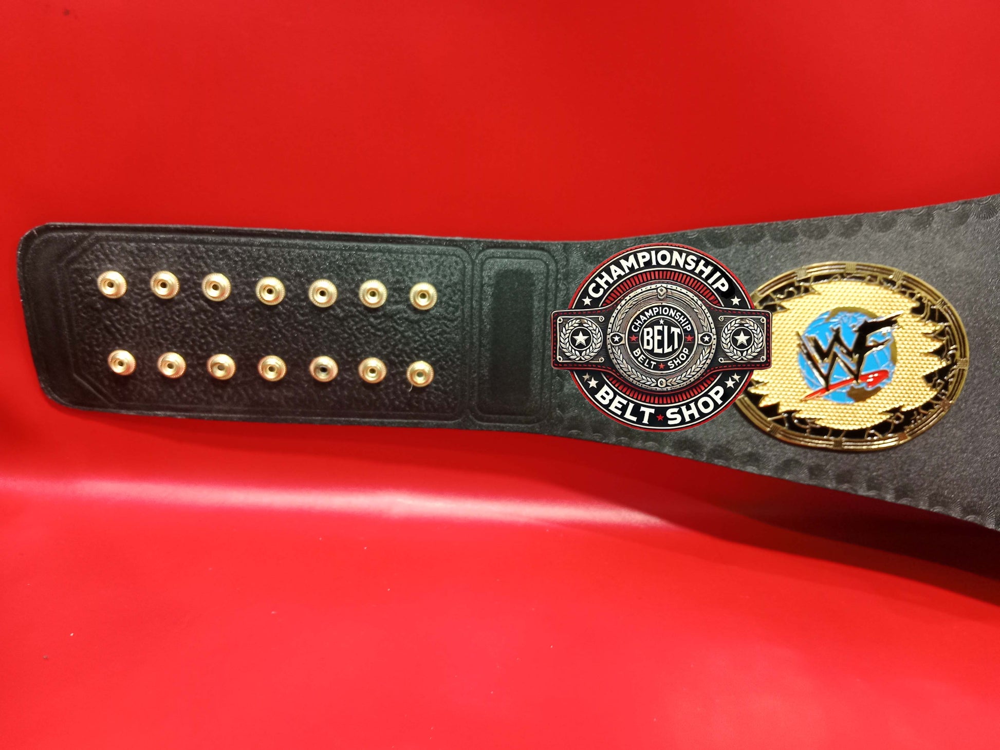 WWF Womens Old Championship Title Belt