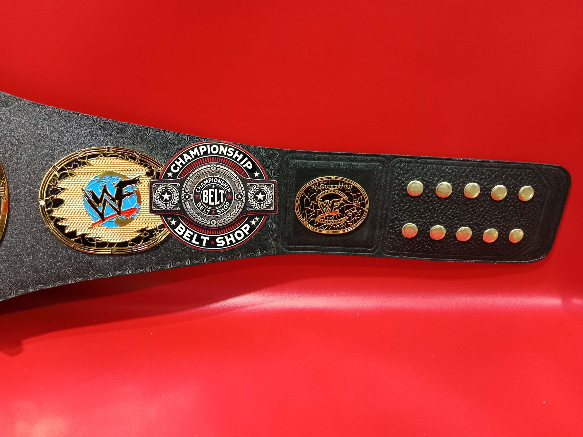 WWF Womens Old Championship Title Belt