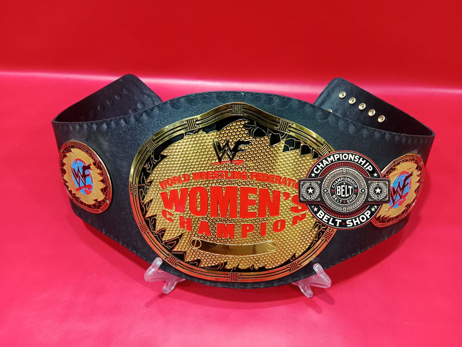 WWF Womens Old Championship Title Belt