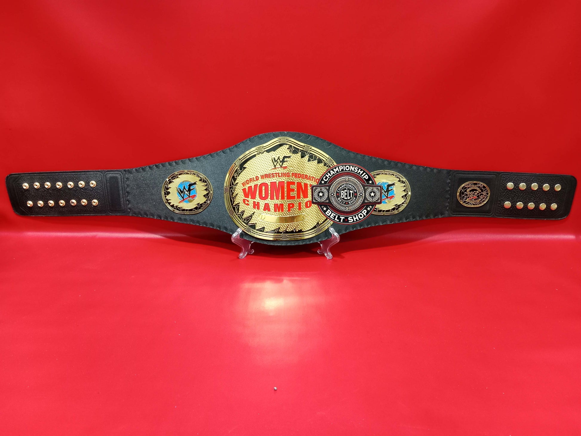 WWF Womens Old Championship Title Belt