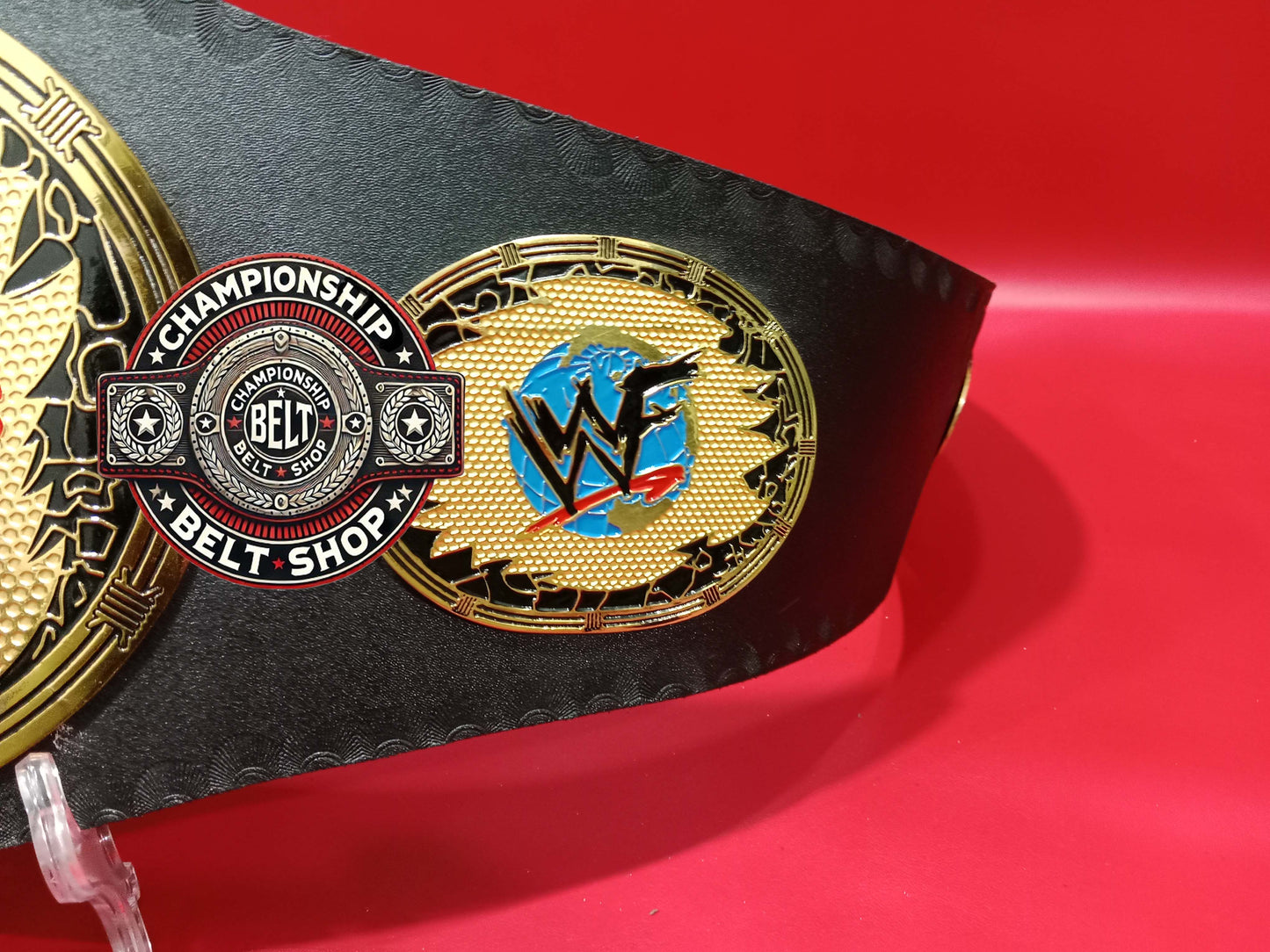 WWF Womens Old Championship Title Belt