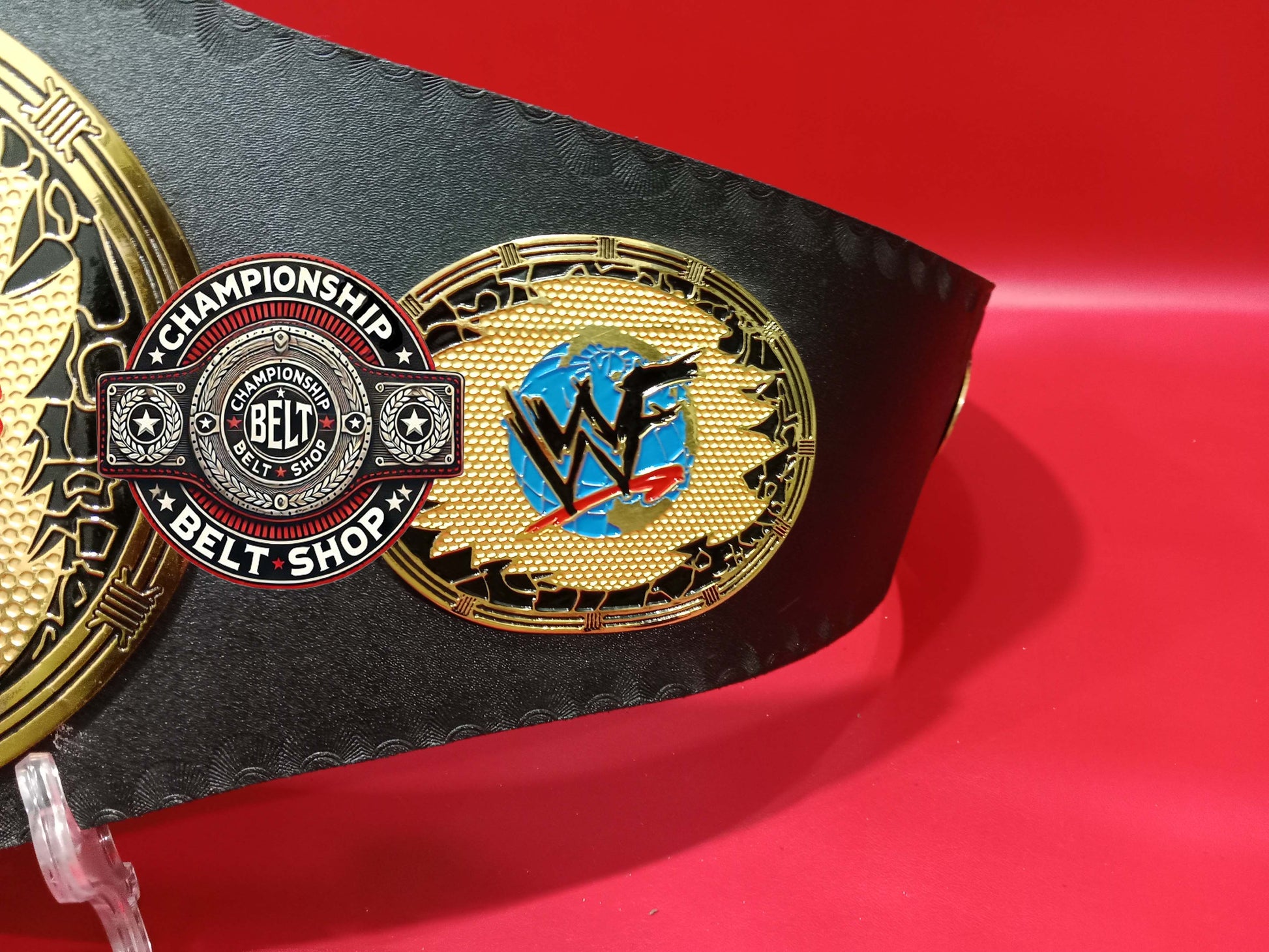 WWF Womens Old Championship Title Belt