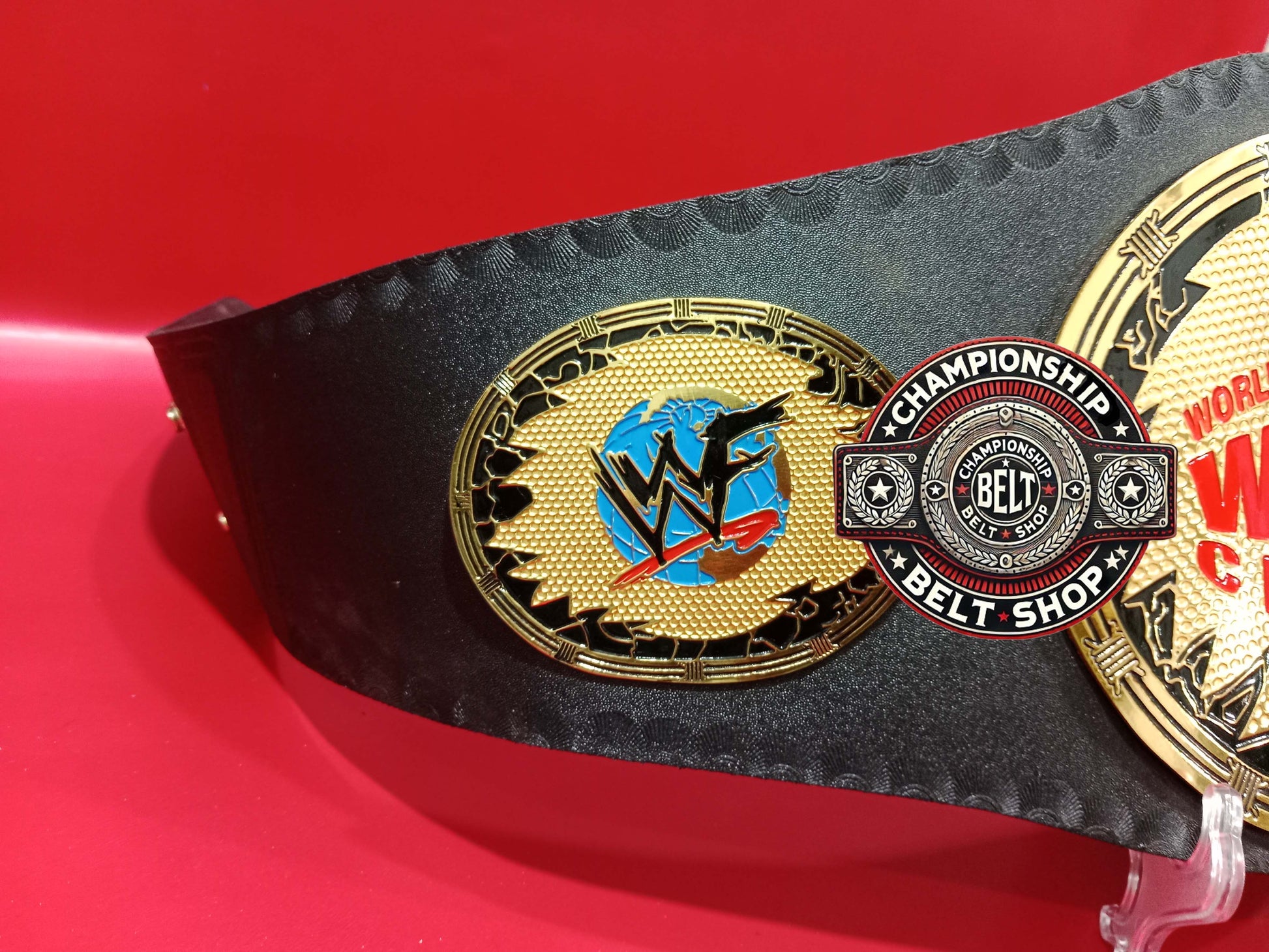 WWF Womens Old Championship Title Belt